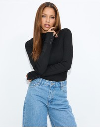 Dazie - Coralie Knit Top