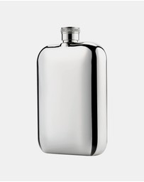 Wolf - Wolf Philipp Hip Flask With Cover Black