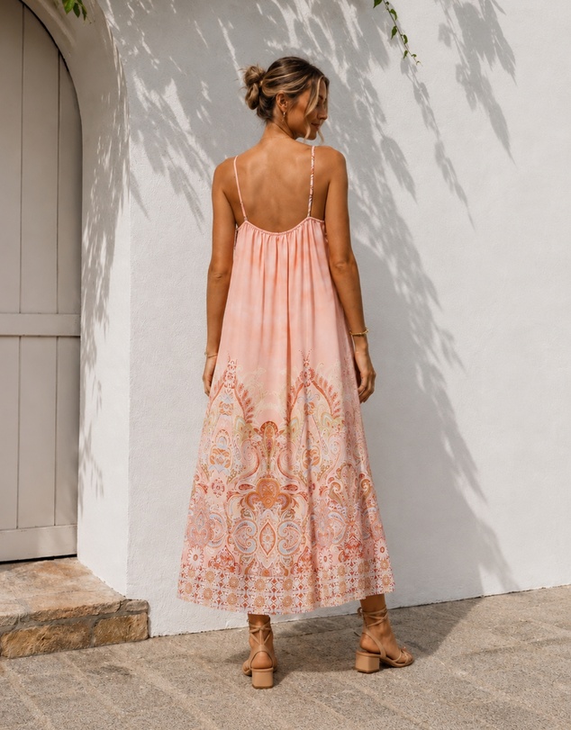 Esther & Co - Maelis Dress - Blush Serenade