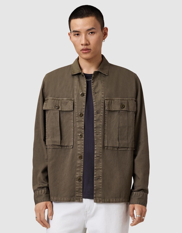 AllSaints - Albyn Long Sleeve Shirt