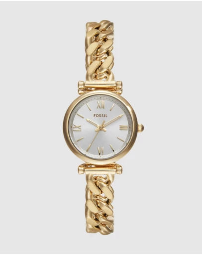 Fossil - Carlie Gold Tone Analogue Watch