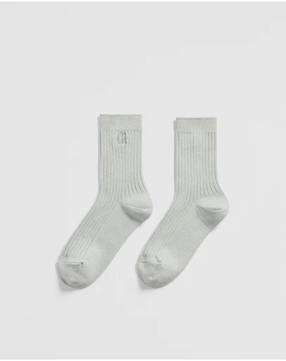 Country Road - Australian Cotton Blend Country Road Metallic Sock