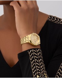 GUESS - Guess Quinn Ladies Gold Tone Multi-function Watch
