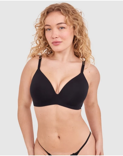 Bras N Things - NKD Lightly Lined Wirefree Bra - Black