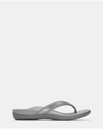 Vionic - Islander Toe Post Sandal - Pewter
