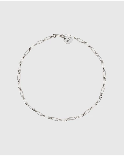 Najo - Vista Silver Anklet