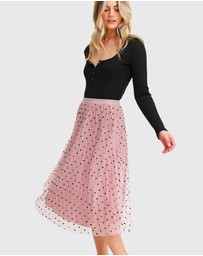 Belle & Bloom - Mixed Feelings Reversible Skirt