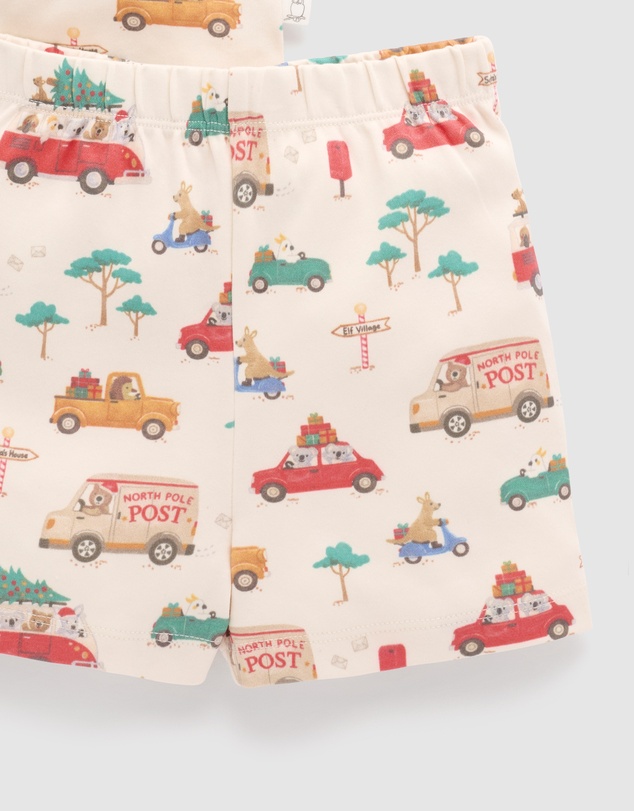 Purebaby - Short PJ Set-Kids-Babies