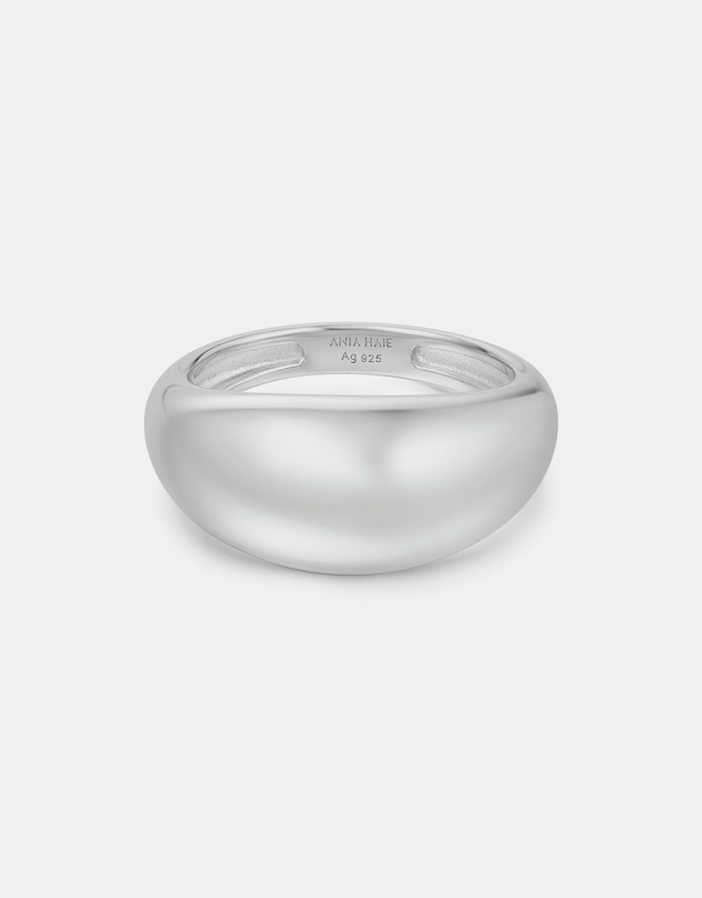 Ania Haie - Silver Bold Dome Ring