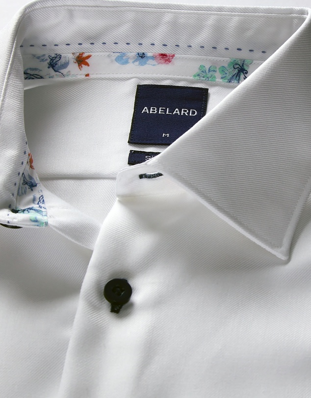 Abelard - Trifolati 2 Ply Twill Slim Fit Shirt