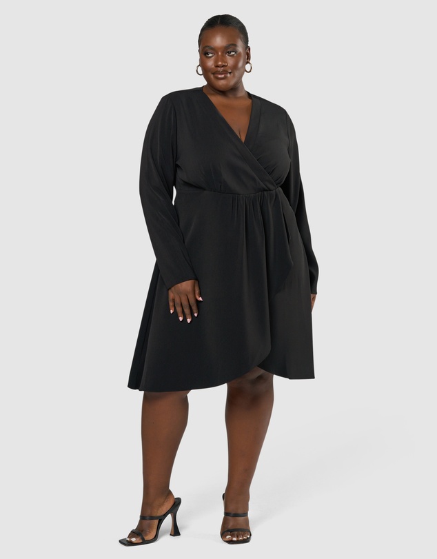 Something 4 Olivia - Olea Drape Mini Dress