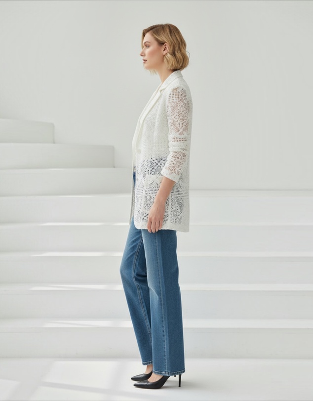 Mossée - Natalia Lace Blazer