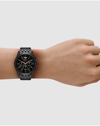 Emporio Armani - Black Chronograph Watch