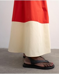 TOPSHOP - Maya Colour Block Skirt