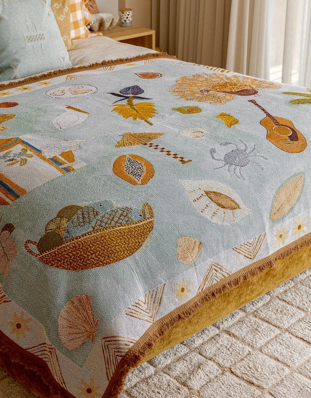 Good Throw Co - Summer Lovin Art Throw Rug