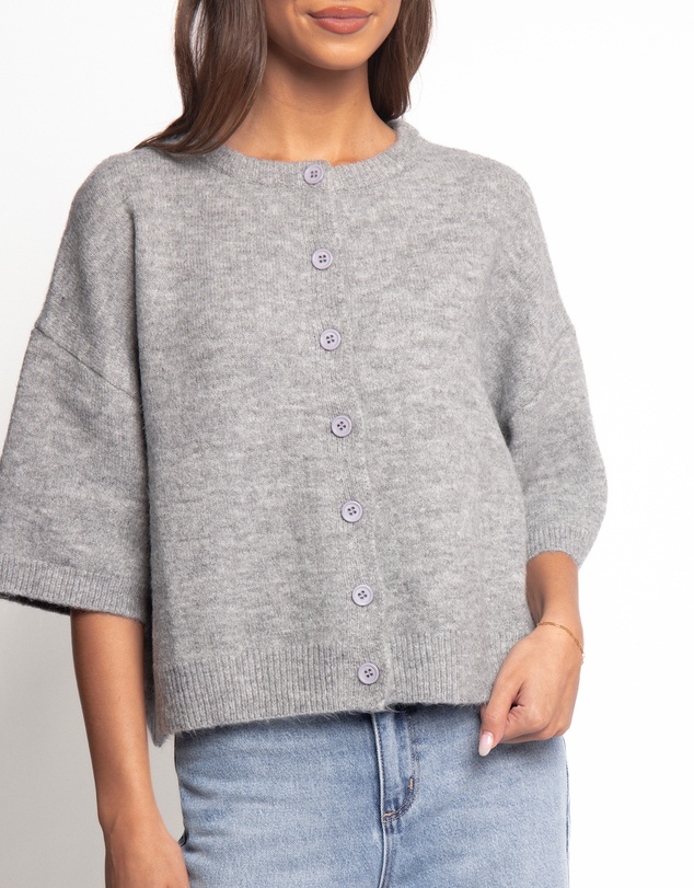 Petal & Pup - Lilith Knit Top - Grey