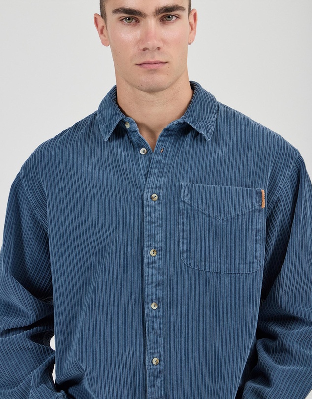 Rolla's - Campus Chunky Cord LS Shirt