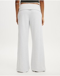 Cotton On - Fold Over Waistband Sweatpant