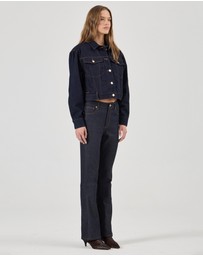 Rolla's - Belted Denim Jacket