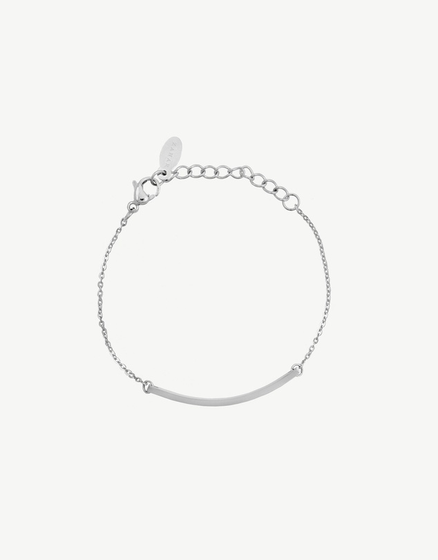 Zahar - Engravable Child Bar Bracelet