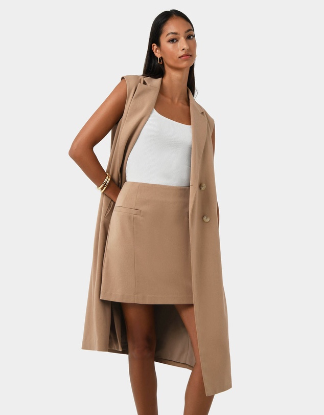 Forcast - Kiya Panel Skirt