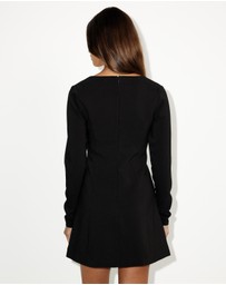 Dazie - Suits Me Tailored Long Sleeve Mini Dress