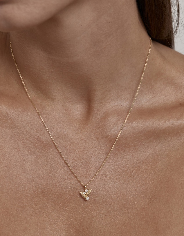 By Charlotte - You Are Magic Zodiac Necklace Gemini