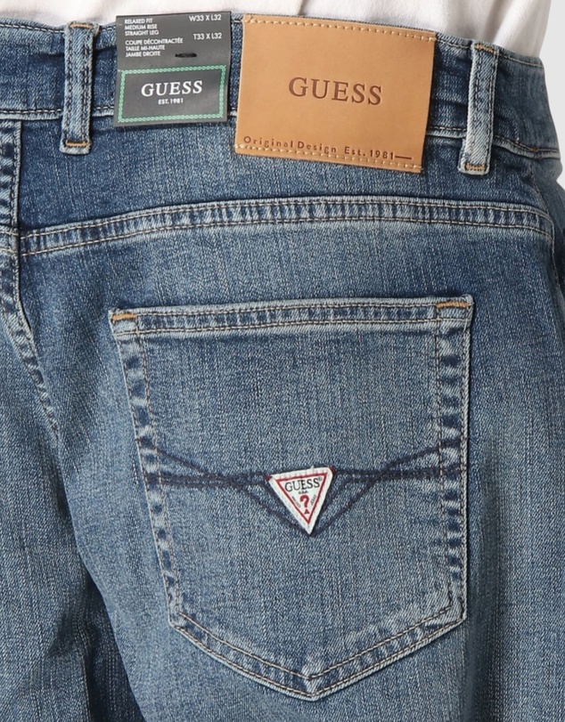 GUESS - Damon Straight Leg Jeans