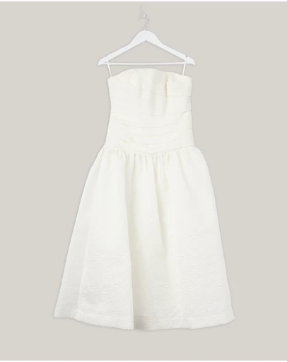 Revibe - Repaired Rachel Gilbert Sophia Strapless Dress - AU 3