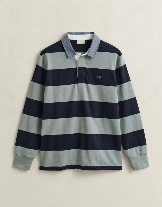 Gant - Chambray Stripe Heavy Rugger