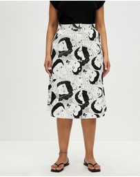 The Social Outfit - Li Phay A-Line Midi Skirt
