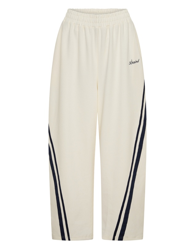 SSAINT - SŚAINT Barrel Pant Butter & Navy
