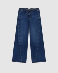 GUESS Jeans - GUESS JEANS Low-rise Jogger Twisted Extra Wide Jeans