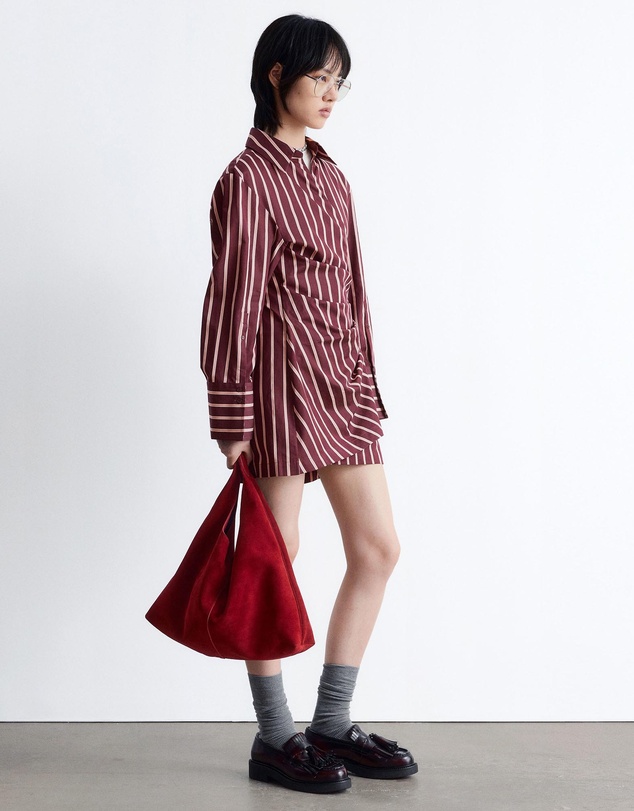 & Other Stories - Wrap Shirt Mini Dress