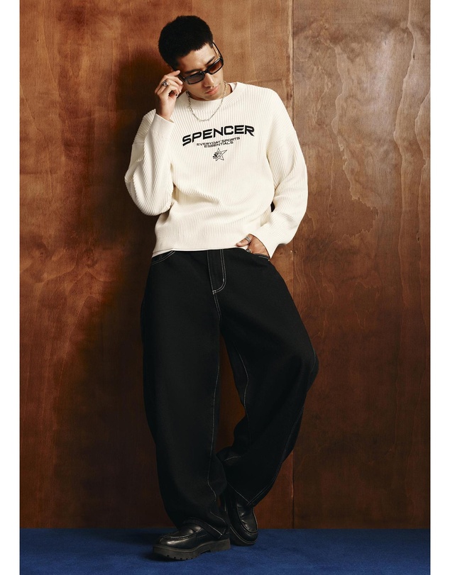 Spencer Project - Arch Knit Crew Jumper