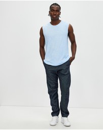 Surrounded By Ghosts - The Vanadium Denim Drawstring Pants