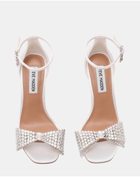 Steve Madden - Newlywed Ivory Satin Heels