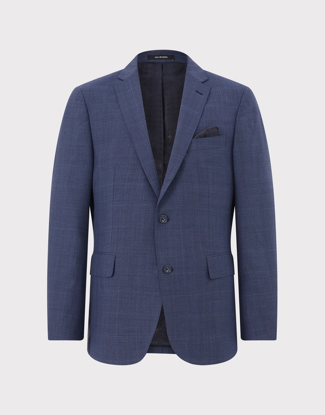 Van Heusen - Wool Blend Glen Check Suit Jacket