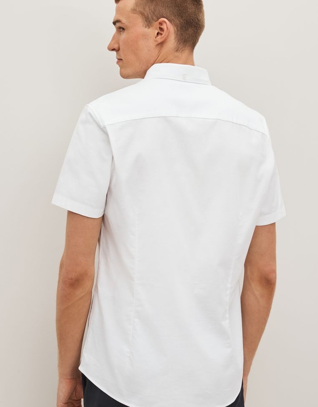 NEXT - Stretch Oxford Short Sleeve Shirt