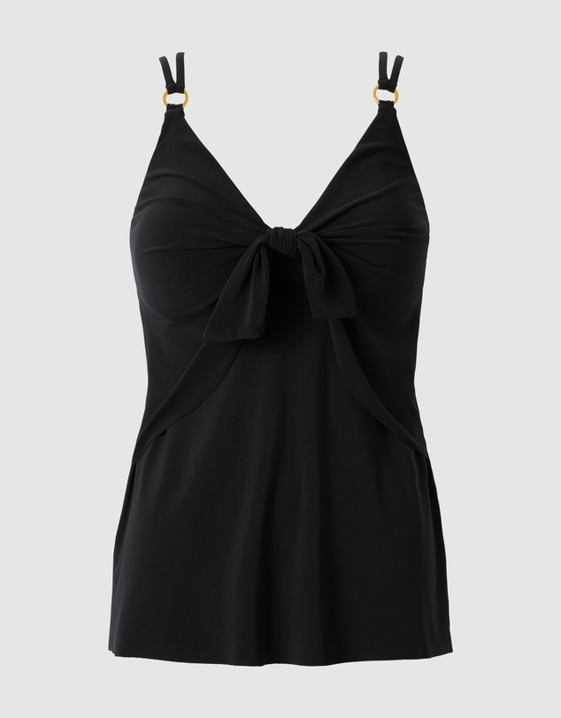 Magicsuit - Obi One Akikio Knot Detail Loose Fit Tankini Top