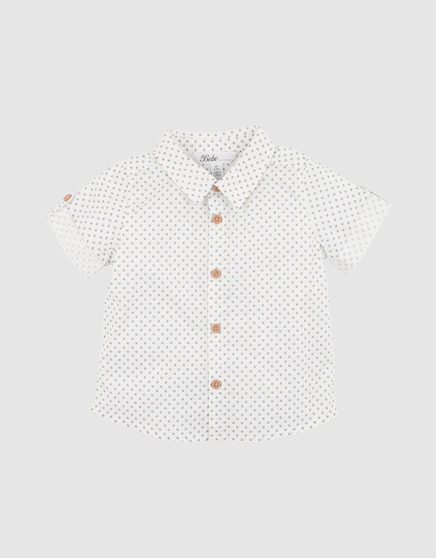 Bebe by Minihaha - Roman Short Sleeve Shirt - Babies