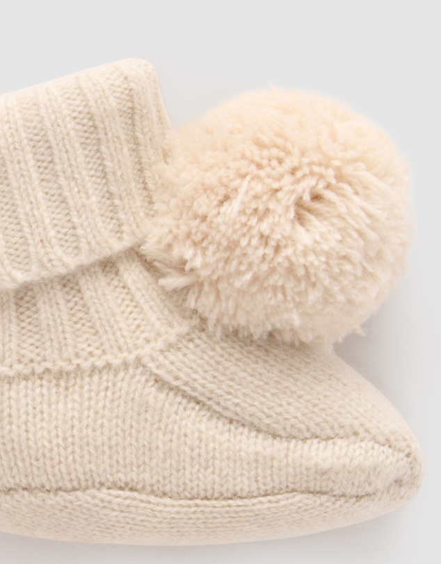 Purebaby - Cashmere Booties -Kids-Babies