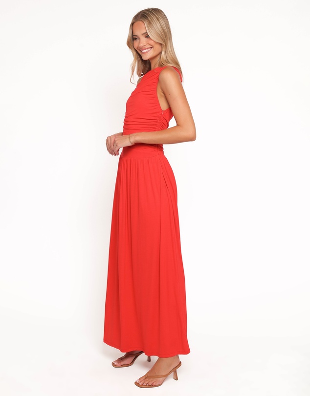 Petal & Pup - Shirley Maxi Dress - Red