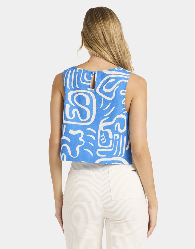 Billabong - Womens So Breezy Cropped Woven Top