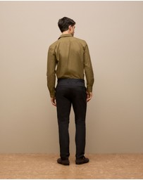 Trenery - Slim Fit Chino Pant in Black