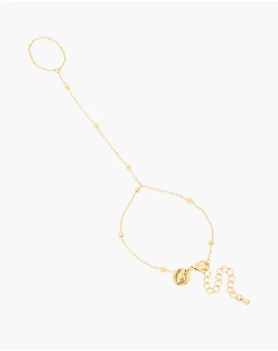 Lovisa - Waterproof Gold Plated Stainless Steel Ball Detail Hand Chain