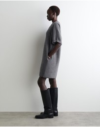 COS - Sculpted Merino Wool Mini Dress