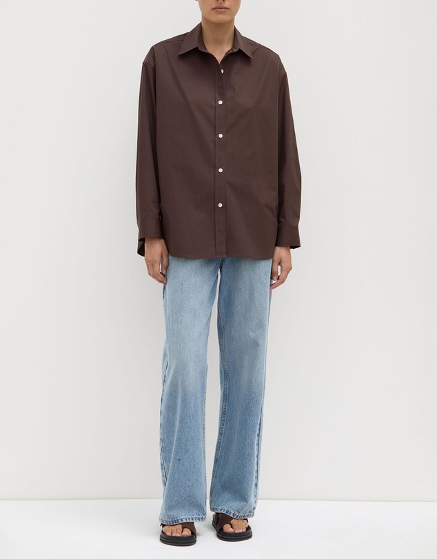 Assembly Label - Marigold Poplin Long Sleeve Shirt