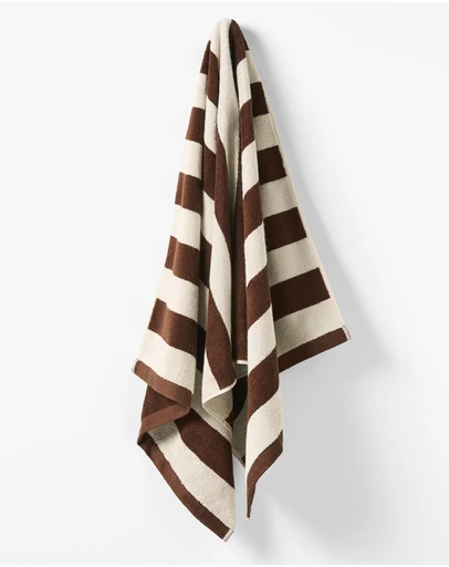 Aura Home - Riviera Stripe Bath Towel