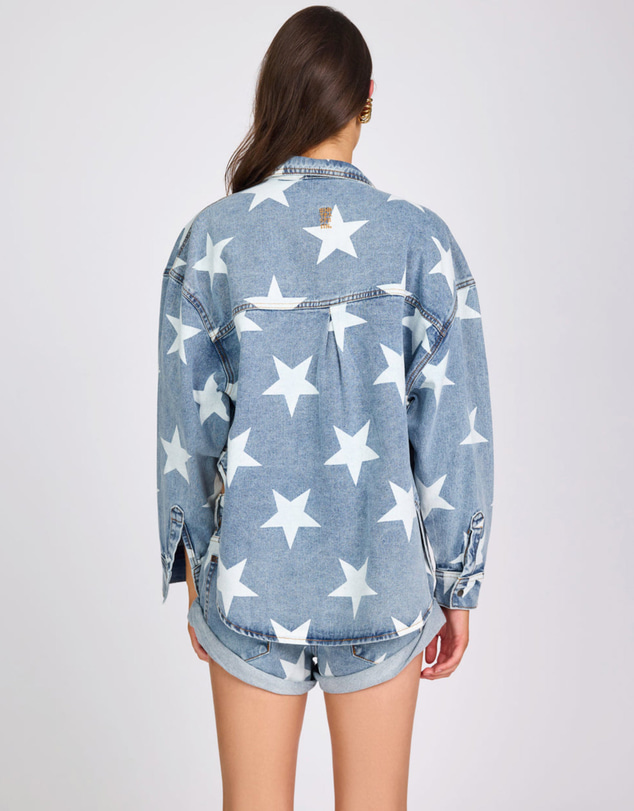 ONE TEASPOON - Daria Denim Shacket - Starwash